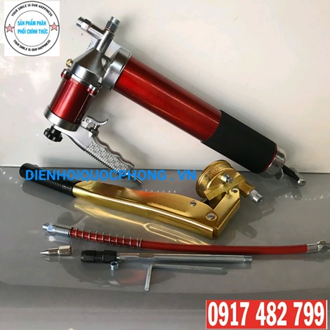 COMBO SÚNG BƠM MỠ BÒ BẰNG HƠI VÀ BẰNG TAY LOẠI 900cc