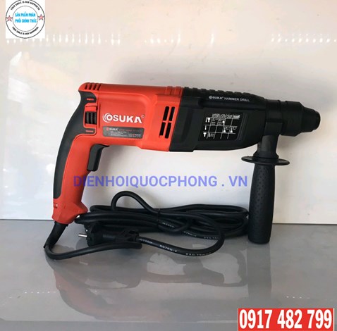 MÁY KHOAN ĐỤC 800W OSUKA