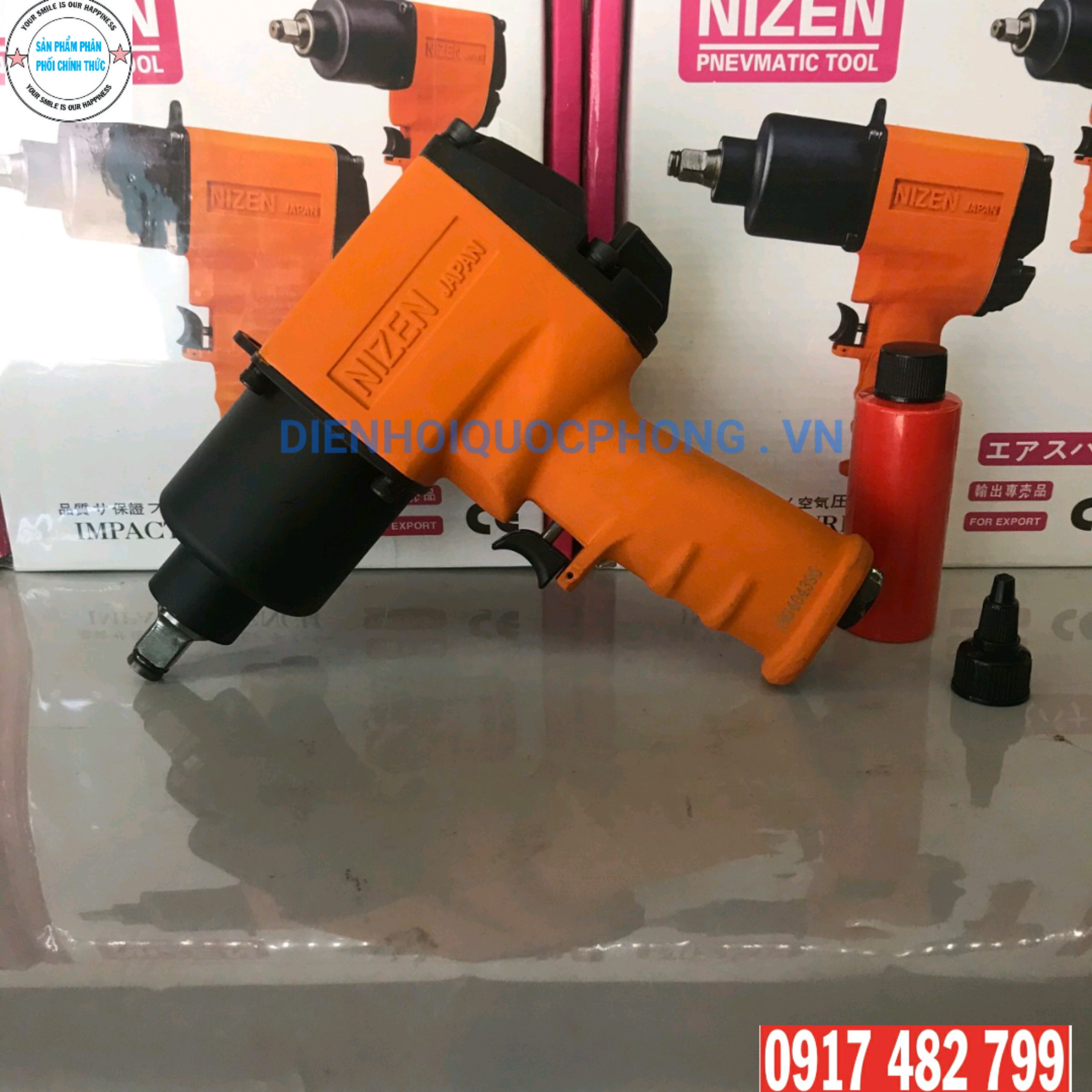 NIZEN N999 SÚNG MỞ ỐC XE LOẠI 1 PHẦN 2 - Điện hơi quốc phong