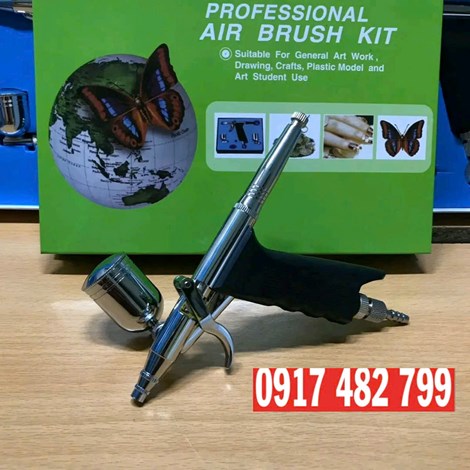 SÚNG BÚT VẼ MỸ NGHỆ DALOR 168 (02 bình chứa sơn)