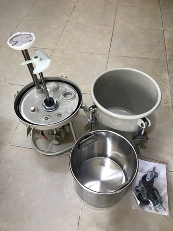 THÙNG TRỘN SƠN TỰ ĐỘNG 10 LÍT DÙNG HƠI